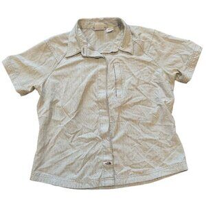 The North Face | Short Sleeve Button‎ Down Shirt Size Large | N1